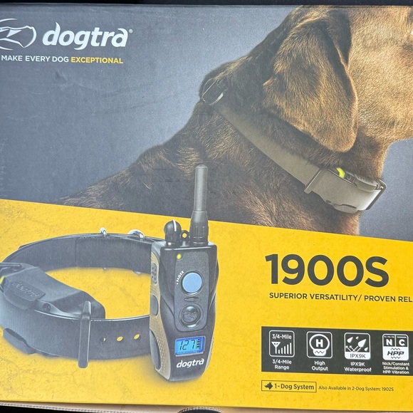 Dogtra 1900S Dog Training Collar NEW in the box - Picture 1 of 6